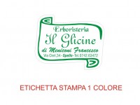 Etichette adesive per erboristerie, cosmetica, cosmesi (mm 33X26)  (cod.43M )